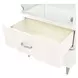 London Place Creamy Pearl 2 Door Display Cabinet