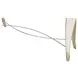 London Place Creamy Pearl Rectangular Console Table