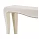 London Place Creamy Pearl Rectangular Console Table