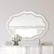 London Place Creamy Pearl Wall Mirror