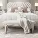 London Place Creamy Pearl 57" Bed Bench