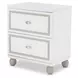 Skyline Cloud White 2 Drawer Nightstand