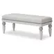 Sky Tower Cloud White Upholstered Bedroom Set