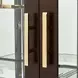 Belmont Place Espresso 6 Door China Cabinet and Buffet with LED