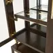 Belmont Place Espresso 6 Door China Cabinet and Buffet with LED