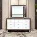 Belmont Place Espresso Dresser and Mirror