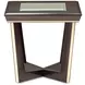 Belmont Place Espresso Square End Table