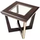 Belmont Place Espresso Square End Table