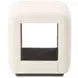 Belmont Place Cream Upholstered 19" Vanity Bench