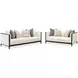 Belmont Place Cream Living Room Set