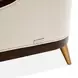Belmont Place Cream Upholstered Accent Chair with Pillow