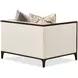 Belmont Place Cream Upholstered Matching Accent Chair with Pillow