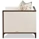 Belmont Place Cream Upholstered Matching Accent Chair with Pillow