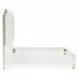 Palm Gate Cloud White Eastern King Bed with USB Charging