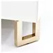 Palm Gate Cloud White Eastern King Bed with USB Charging