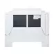 Palm Gate Cloud White Bedroom Set