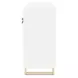 Palm Gate Cloud White Sideboard with Adjustable Shelves and 2 Storage Drawers
