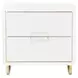 Palm Gate Cloud White Bedroom Set