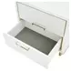 Palm Gate Cloud White 2 Drawer Nightstand