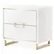 Palm Gate Cloud White Bedroom Set