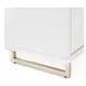 Palm Gate Cloud White 82" Media Cabinet with 4 Storage Drawers