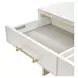 Palm Gate Cloud White 82" Media Cabinet with 4 Storage Drawers