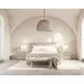 Antibes Beige California King Panel Bed