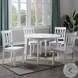 Naples White Extendable Dining Table