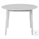 Naples White Extendable Dining Table