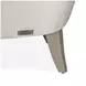 London Place Porcelain Upholstered Accent Chair with Pillow