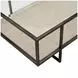 Harlow Bronze Metal Rectangular Cocktail Table