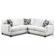 Spencer Sugarshock Blanco 2 Piece RAF Sectional