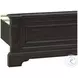 Hickory Creek Brown Velvet King Panel Bed