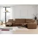 Rally-Up Caramel 5 Piece Power Reclining Console Sectional