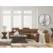 Rally-Up Caramel 5 Piece Power Reclining Console Sectional