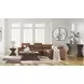 Rally-Up Caramel 5 Piece Power Reclining Console Sectional