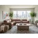 Rally-Up Caramel 5 Piece Power Reclining Console Sectional