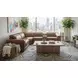 Rally-Up Caramel 5 Piece Power Reclining Console Sectional