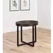 Yukon Brown Round End Table