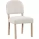 Gabby Light Brown Upholstered Side Chair Set of 2