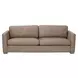 Bronze Bay Fawn Leather 95" Neiman Sofa