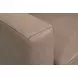 Bronze Bay Fawn Leather 95" Neiman Sofa