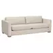 Bronze Bay Flax Linen Performance Fabric 95" Neiman Sofa