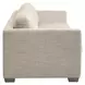 Bronze Bay Flax Linen Performance Fabric 95" Neiman Sofa