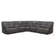 Victor Haze Performance Fabric 7 Piece Modular Power Reclining Sectional