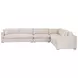 Newport Beige Performance Fabric Outdoor Modular Sectional