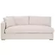 Newport Beige Performance Fabric Outdoor Modular 4 Piece Sectional