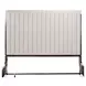 Paris Chic Espresso California King Upholstered Sleigh Bed