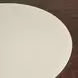 Paris Chic Espresso and White 48" Round Dining Table