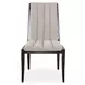 Paris Chic Espresso and Doeskin Dining Side Chair